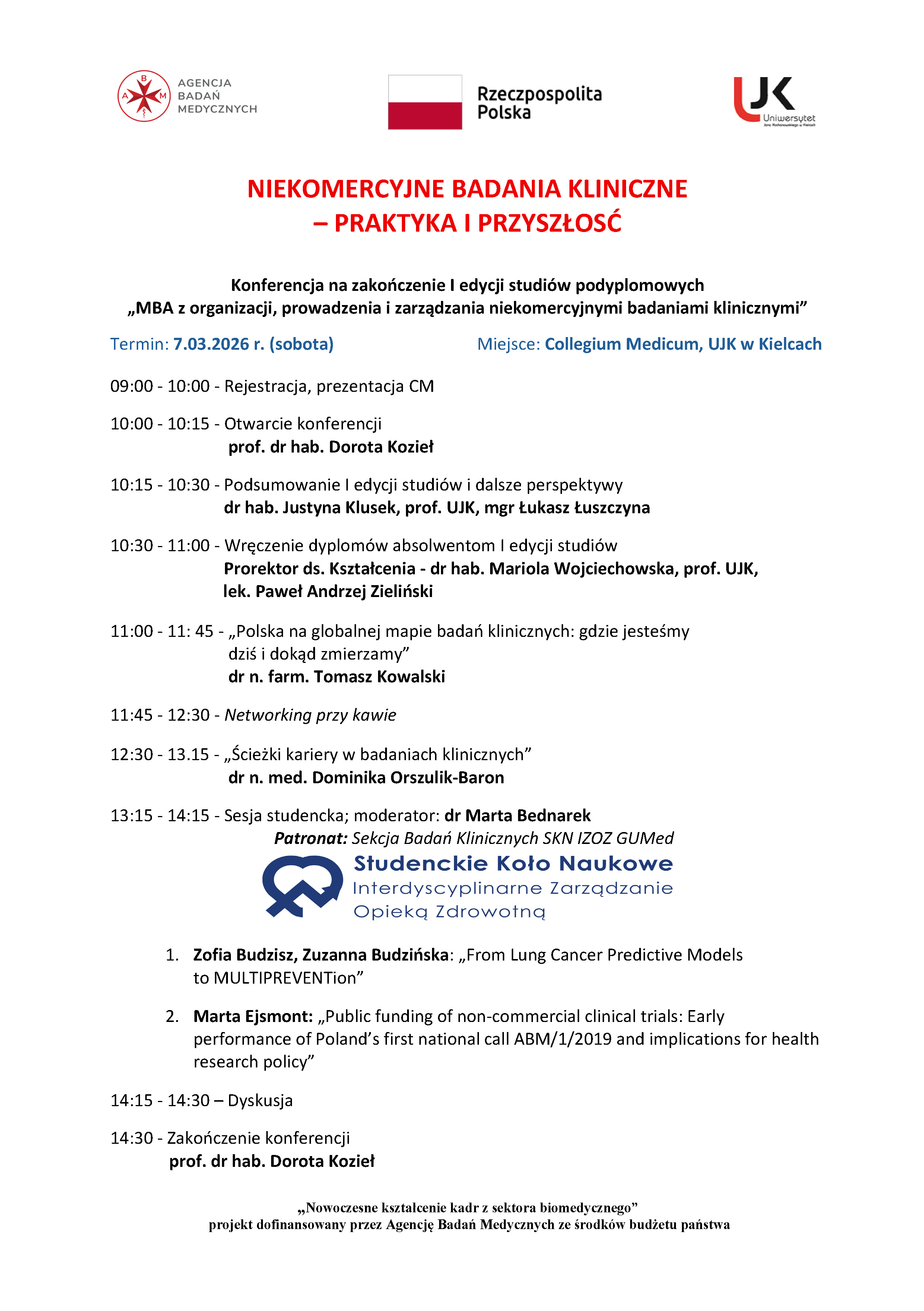 Program konferencji