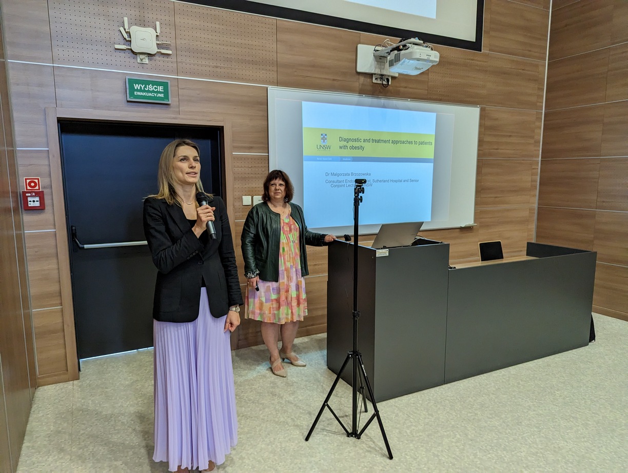 Prowadząca dr Justyna Klusek