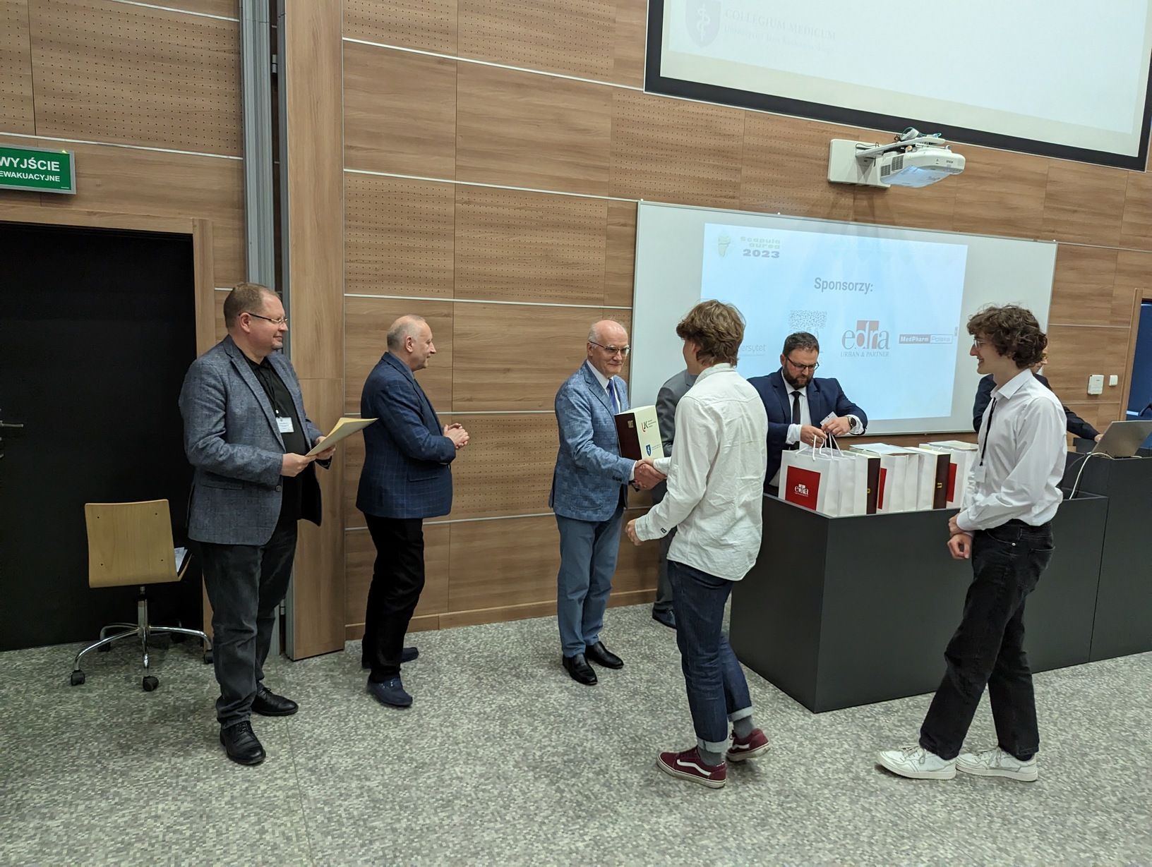 Wręczanie nagród konkursu Golden Scapula 2023