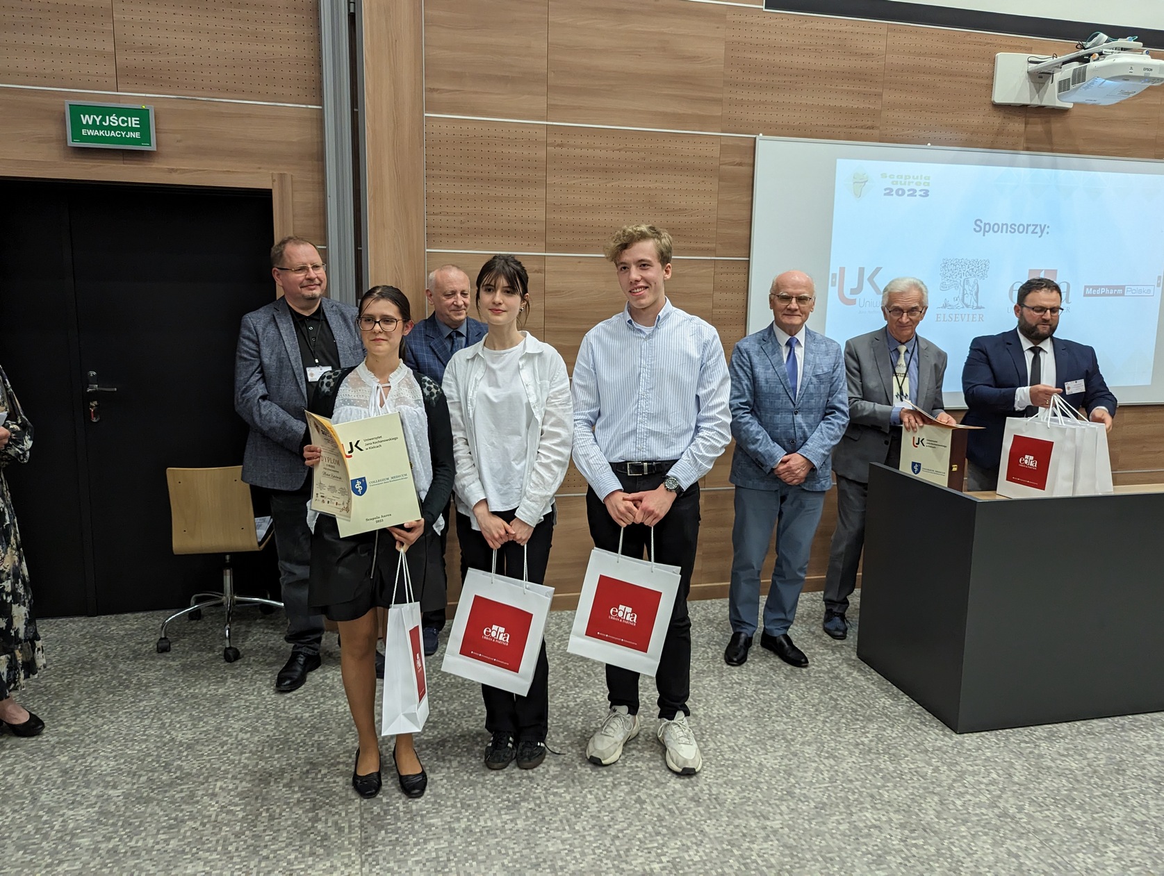 Wręczanie nagród konkursu Golden Scapula 2023