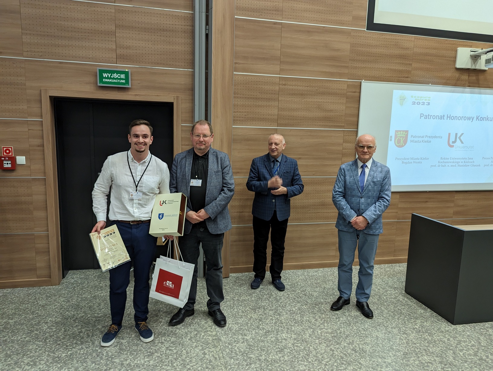 Wręczanie nagród konkursu Golden Scapula 2023