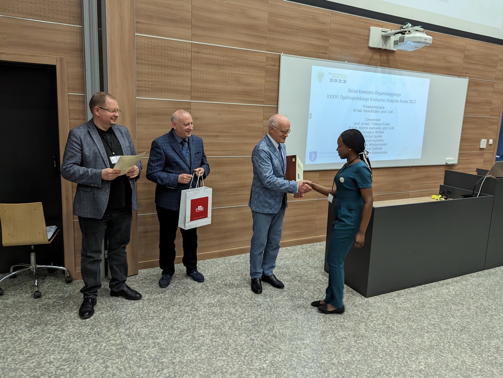 Wręczanie nagród konkursu Golden Scapula 2023