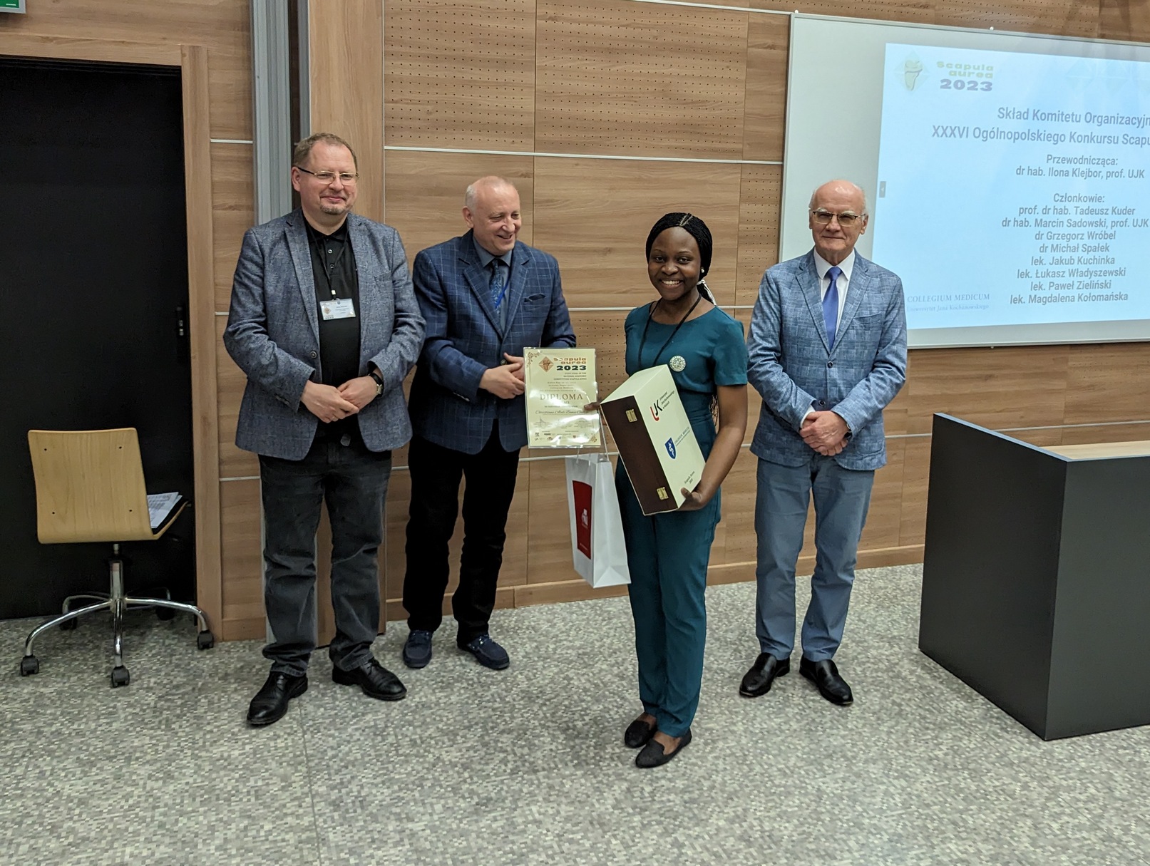 Wręczanie nagród konkursu Golden Scapula 2023