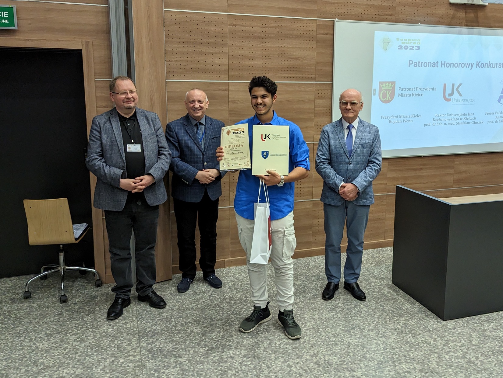 Wręczanie nagród konkursu Golden Scapula 2023