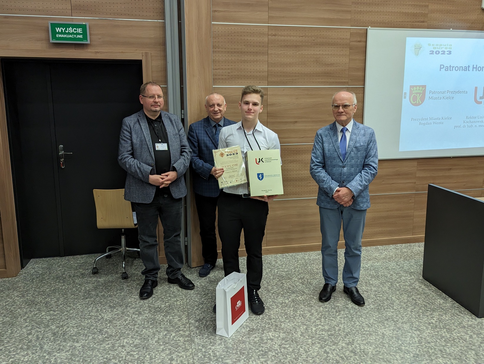Wręczanie nagród konkursu Golden Scapula 2023