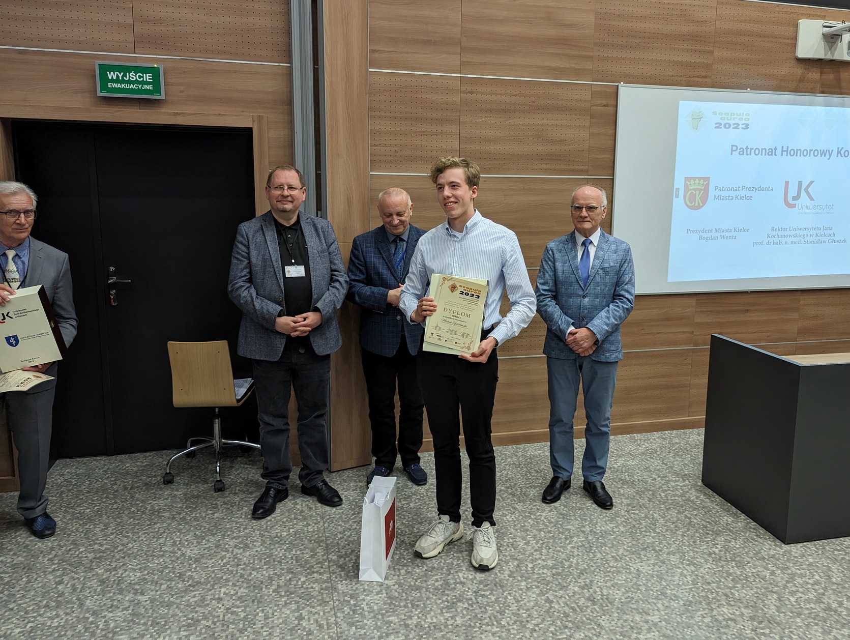 Wręczanie nagród konkursu Golden Scapula 2023