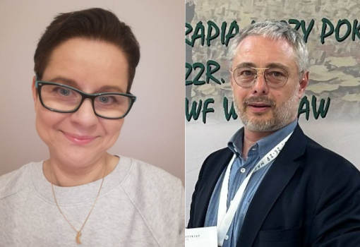 prof. Dorota Zarębska-Michaluk i prof. Marek Żak